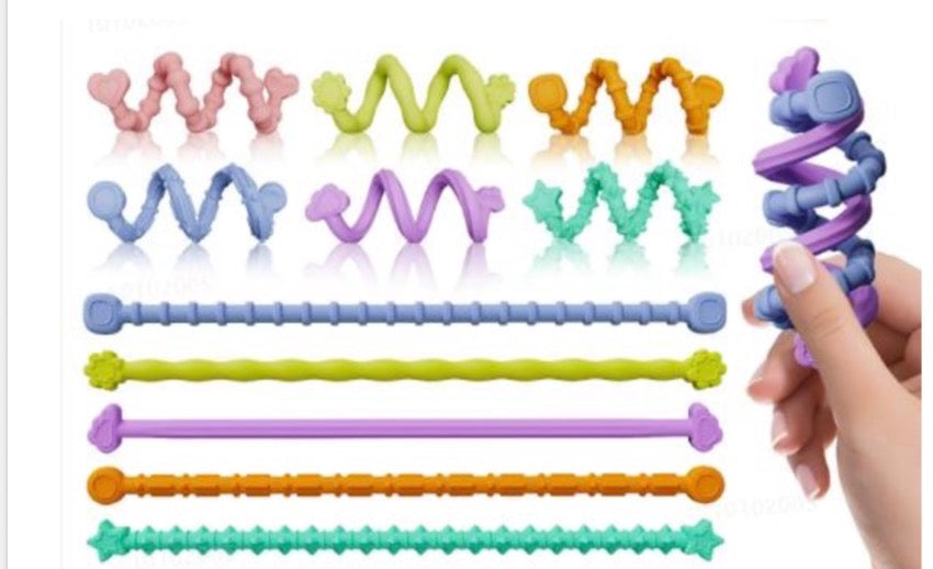 6 pack of bendable sticks